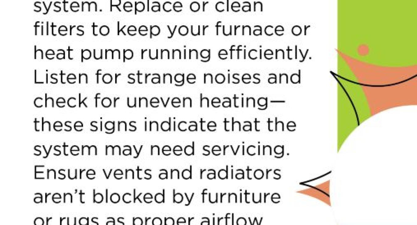 Replace or clean furnace filters!